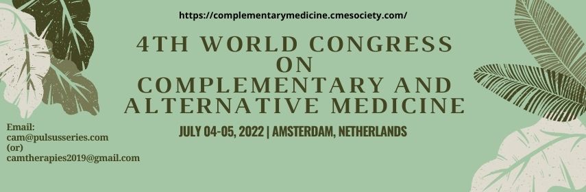 4th World Congress on Complementary and Alternative Medicine Logo
