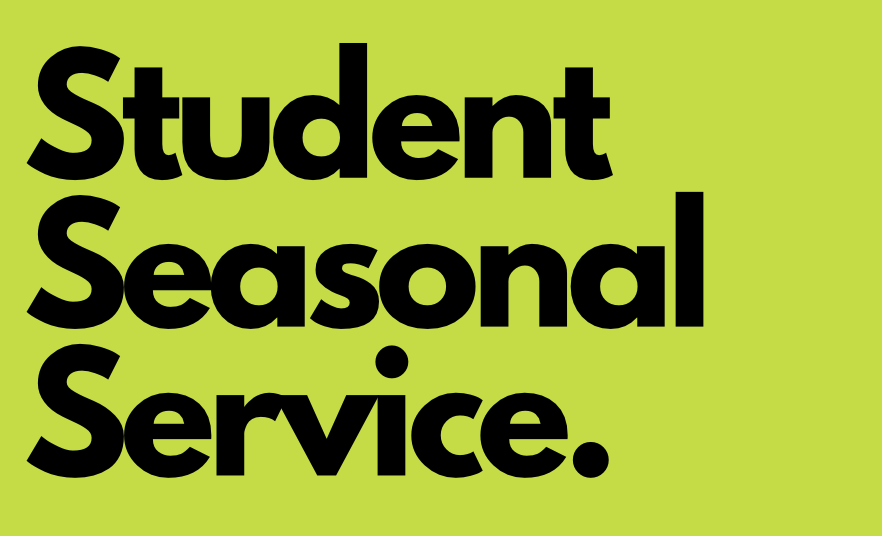 Student Seasonal Service Logo